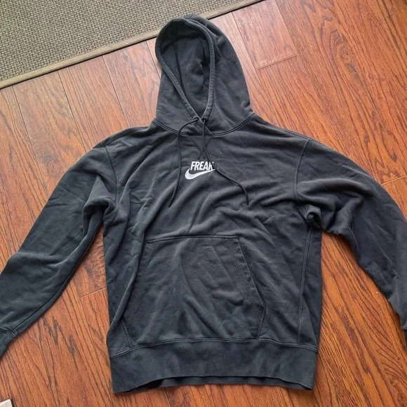 Nike MEN'S Giannis FREAK Hoodie GREEK FREAK Black SIZE L - Picture 7 of 10